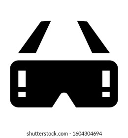 3d Glasses icon isolated sign symbol vector illustration - high quality black style vector icons
