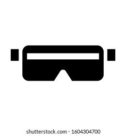 3d Glasses icon isolated sign symbol vector illustration - high quality black style vector icons
