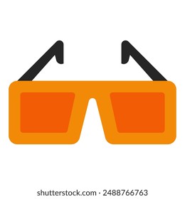 3D Glasses icon for web, app, infographic, etc