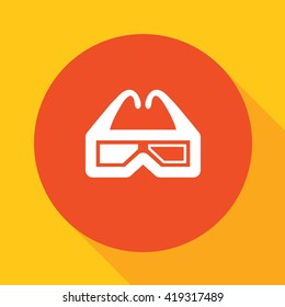3d glasses symbol