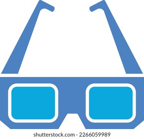 Icono vectorial 3d Vidrio. Se puede usar para imprimir, móviles y aplicaciones web.