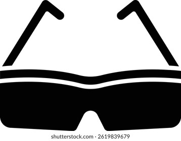 3d Glasses vector icon. Can be used for printing, mobile and web applications.