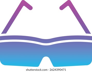 3d Glasses vector icon. Can be used for printing, mobile and web applications.
