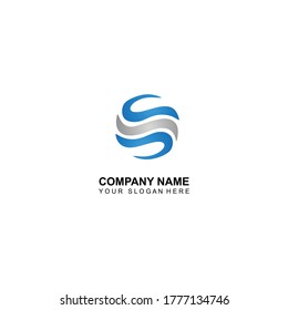 3D Globe Logo for company and bussiness