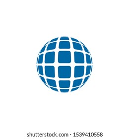 3d Globe Sphere Icon Logo Design Stock Vector (Royalty Free) 1539410558 ...