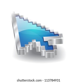 3d Glossy Vector Icon