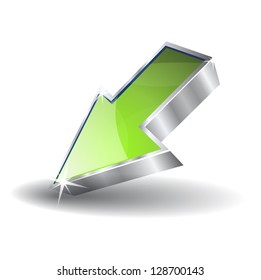 3d Glossy Vector Icon