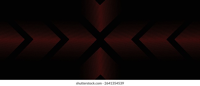 3D glowing red techno abstract background overlap layer on dark space with letter x effect decoration. Modern graphic design element future style concept for banner.