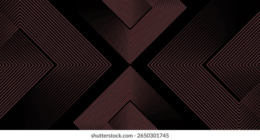 3D brilhante vermelho techno abstrato fundo sobrepor camada no espaço escuro com letra x decoração efeito, vetor moderno.