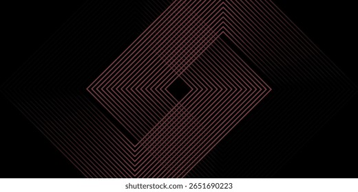 3D brilhante vermelho techno abstrato fundo sobrepor camada no espaço escuro com letra x decoração efeito, vetor moderno.