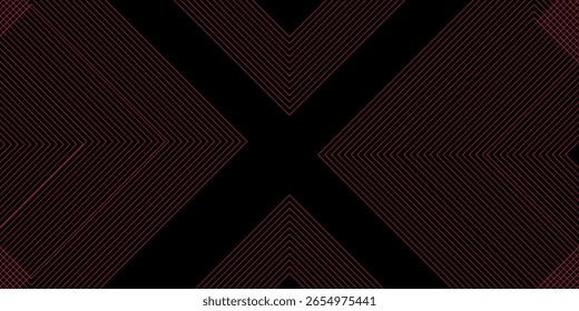 3D glowing red techno abstract background overlap layer on dark space with letter x effect decoration. Modern graphic design element future style concept for banner, flyer, card, or brochure cover
