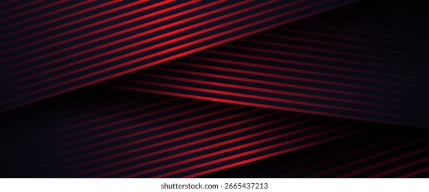 3D glowing red techno abstract background overlap layer on dark space with letter x effect decoration. Modern graphic design element future style concept for banner, flyer, card, or brochure cover
