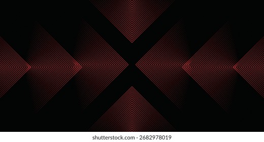 3D glowing red techno abstract background overlap layer on dark space with letter x effect decoration. Modern graphic design element future style concept for banner, flyer, card, or brochure cover

