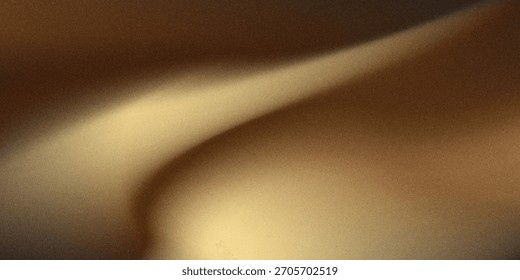 Fondo sedoso líquido del oro 3D, tela dorada o textura lisa de la hoja de metal
