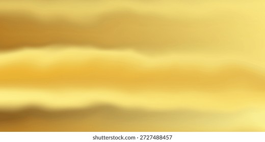 Fundo sedoso líquido de ouro 3d, tecido dourado ou folha de metal textura lisa