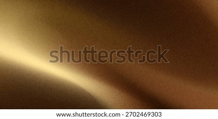 3d gold liquid silky background, golden fabric or metal foil smooth texture