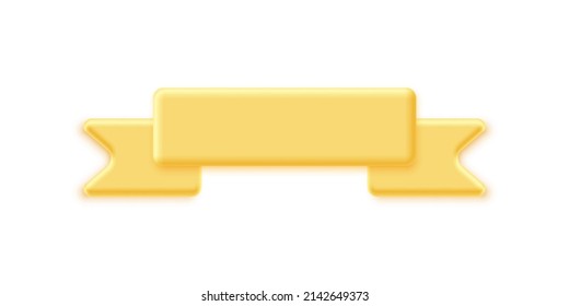 3d Gold Ribbon Congratulation Label Vector Stock Vector Royalty Free 2142649373 Shutterstock 5090