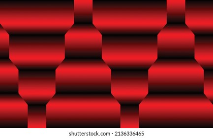 3D Gradient Abstract Shape Background