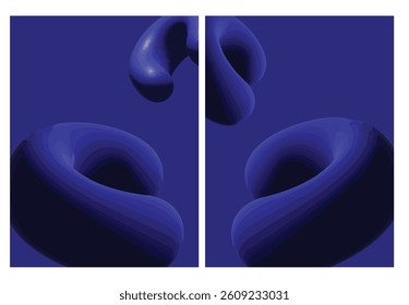 3d gradient background for poster