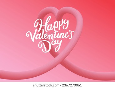 3d gradient blend line in the shape of a heart. Background for a banner for Valentine s Day or Mother s Day.