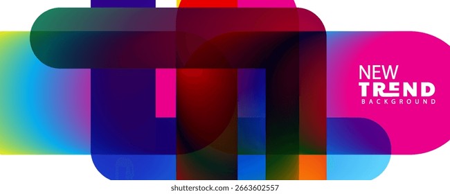 Fondo abstracto del color del gradiente 3D, representación 3D Abstractas de un fondo geométrico moderno. Diseño minimalista para cartel, cubierta, marca, Anuncio, cartel.