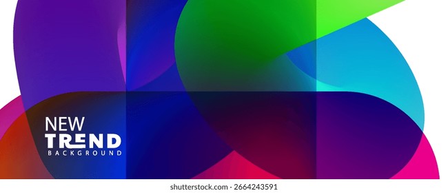 3D Farbverlauf abstrakter Hintergrund, Abstrakte 3D-Darstellung eines modernen geometrischen Hintergrund. Minimalistisches Design für Poster, Cover, Branding, Banner