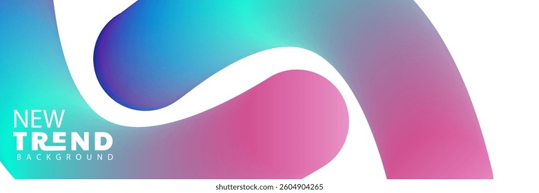 3d gradient color abstract design background, Abstract 3d rendering of a modern geometric background. Minimalistic design for poster, cover, branding, banner, placard