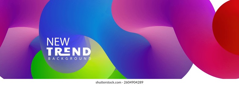 3d gradient color abstract design background, Abstract 3d rendering of a modern geometric background. Minimalistic design for poster, cover, branding, banner, placard