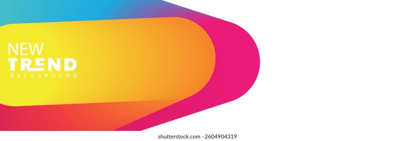 3d gradient color abstract design background, Abstract 3d rendering of a modern geometric background. Minimalistic design for poster, cover, branding, banner, placard