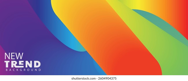 3d gradient color abstract design background, Abstract 3d rendering of a modern geometric background. Minimalistic design for poster, cover, branding, banner, placard
