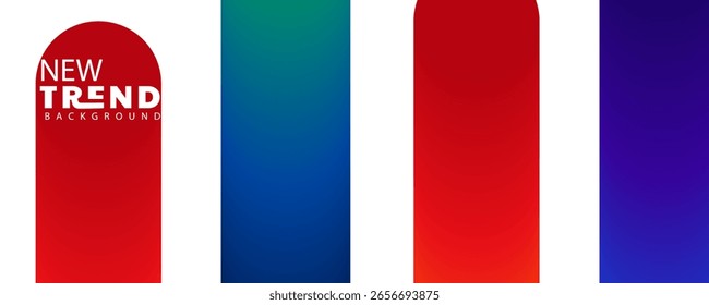 Fundo de cor de gradiente 3d, fundo de cor de gradiente 3d, cor do tema de fundo para papel de parede