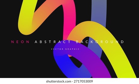 3D-Farbverlauf-Form. Schöner abstrakter flüssiger Hintergrund. Farbdesign für Creative BG. Trendy Vektor wirbeln mit einer minimalen hellen Palette. Regenbogen 3d Farbverlauf Form.