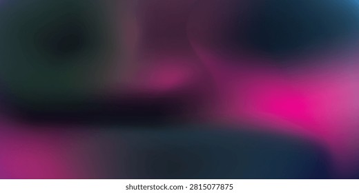 3D gradient spheres and abstract bubbles on black background. Futuristic flowing shapes blend neon colors from blue and green to purple with soft light effects. Dynamic fluid modern circular forms.