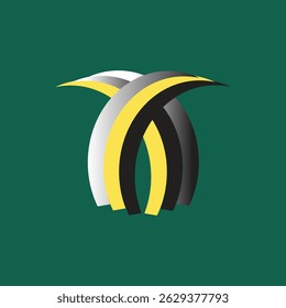 3d graphic of a creative idea symbol made of