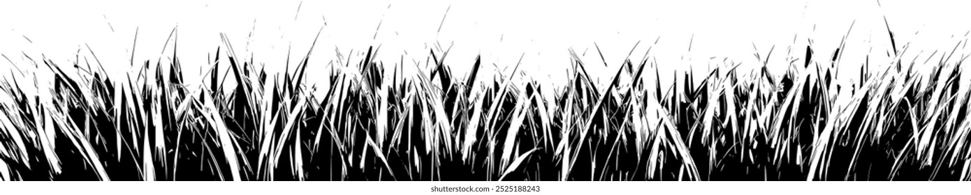 Grama 3D para a natureza do primeiro plano