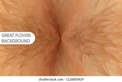 3D Great Flower Graphic Of Floral Pattern Texture. Colorful Tropical Flowers Vector Background. Design Concept For Graphic, Banners, Presentations, Wallpaper, Reports. Vector Illustration. Eps10