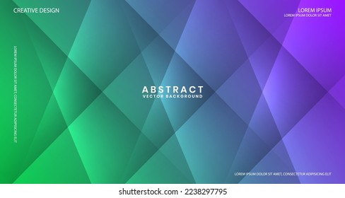 Abstrakter 3D-grüner Techno-Hintergrund überschneidet Schicht auf hellem Raum mit Linien-Effekt Dekoration. Grafisches Design-Element-Ausschnittstil-Konzept für Banner, Flyer, Karten, Broschüren oder Landing-Page