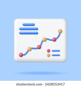 Diagrama de stock de crecimiento 3D con flecha aislada. Render Stock Candle muestra crecimiento o éxito. Partida Financiera, Inversión De Negocios, Comercio En El Mercado Financiero. Dinero y Banca. Ilustración vectorial