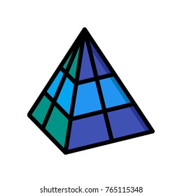3D GUI - Pyramid Wire