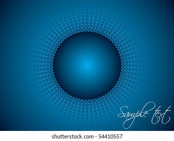 3d halftone background design with text