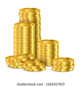 192,085 Stack of gold coins Images, Stock Photos & Vectors | Shutterstock