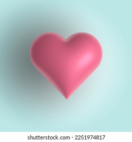 3D-Herz-Symbol, Vektorgrafik