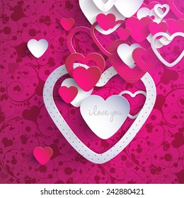 3d heart-Valentine's Day