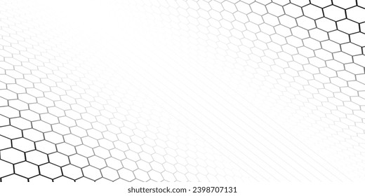 3d Estructura hexagonal fondo blanco futurista y hexágono emboscado , fondo blanco de panal, textura ligera y sombreada. Patrón transparente de la compensación hexagonal