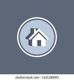 3d Home vector icon