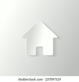 3d house icon