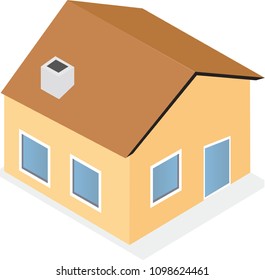 3D House Vectore
