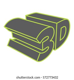 3d icon
