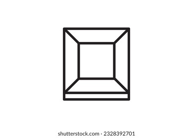 3D icon design vector template