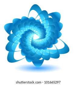 3d icon, ideal for science, technology or business concepts